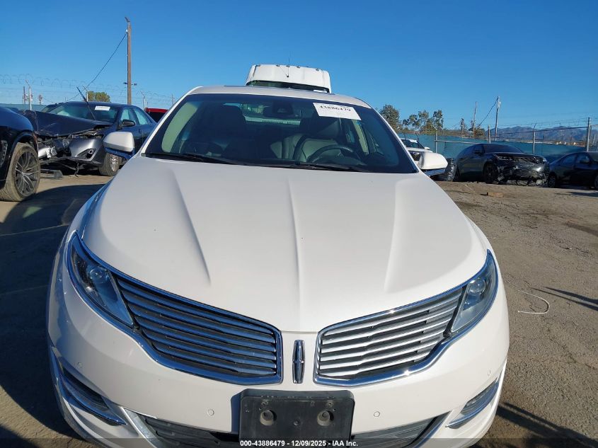 2014 Lincoln Mkz VIN: 3LN6L2GK2ER832561 Lot: 43886479