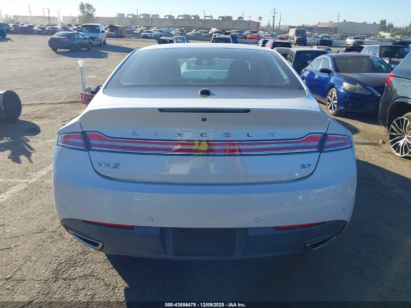 2014 Lincoln Mkz VIN: 3LN6L2GK2ER832561 Lot: 43886479