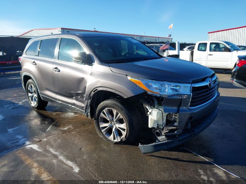 TOYOTA HIGHLANDER LE PLUS V6