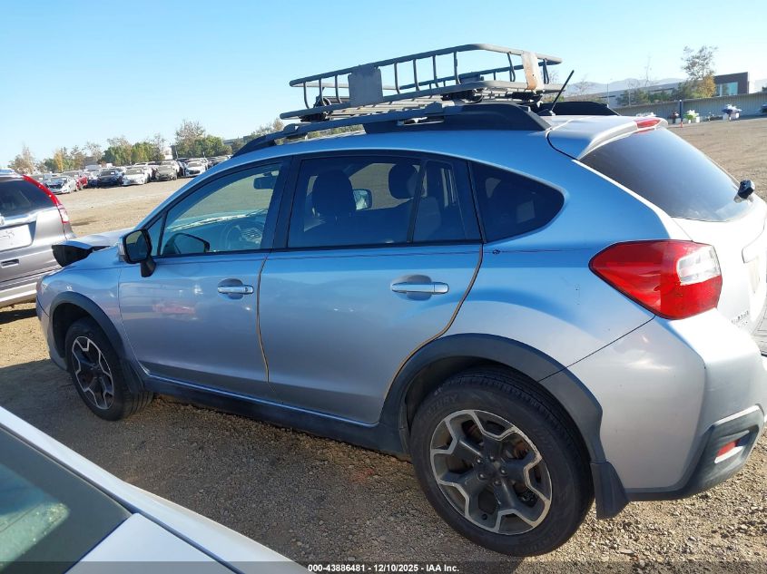 2014 Subaru Xv Crosstrek 2.0I Premium VIN: JF2GPACC1E8217170 Lot: 43886481