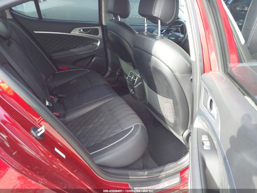 2019 Genesis G70 2.0T Advanced VIN: KMTG44LA6KU034262 Lot: 43886491