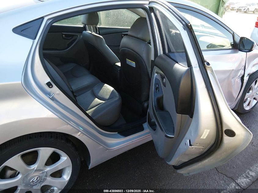 2013 Hyundai Elantra Limited (Ulsan Plant) VIN: KMHDH4AE7DU869085 Lot: 43886503