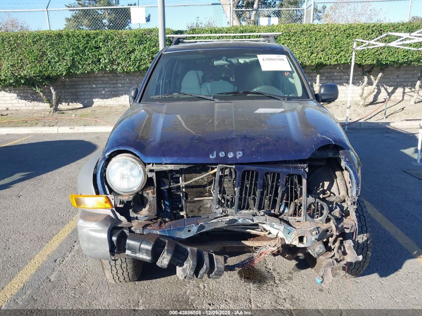 2006 Jeep Liberty Sport VIN: 1J4GK48K26W113308 Lot: 43886508