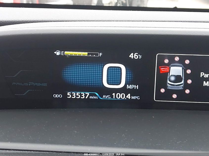 2017 Toyota Prius Prime Advanced VIN: JTDKARFP8H3018979 Lot: 43886517