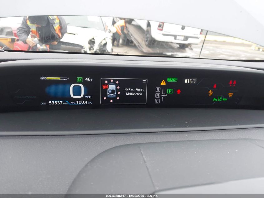 2017 Toyota Prius Prime Advanced VIN: JTDKARFP8H3018979 Lot: 43886517