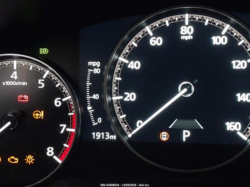 2025 Mazda Mazda3 2.5 S Carbon Edition VIN: JM1BPBCM9S1784593 Lot: 43886539