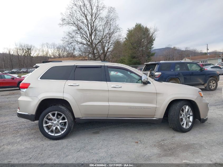 2014 Jeep Grand Cherokee Summit VIN: 1C4RJFJT7EC388916 Lot: 43886542