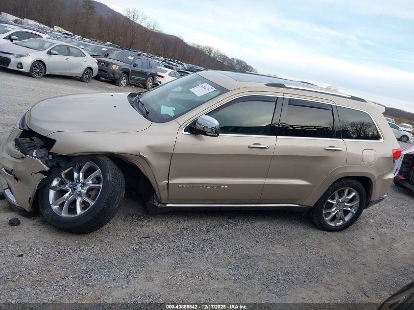 2014 Jeep Grand Cherokee Summit VIN: 1C4RJFJT7EC388916 Lot: 43886542