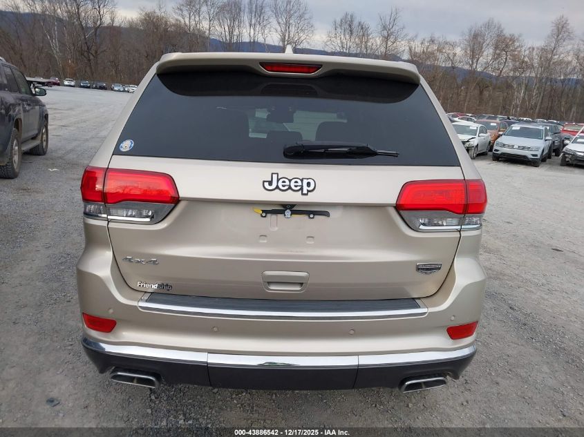 2014 Jeep Grand Cherokee Summit VIN: 1C4RJFJT7EC388916 Lot: 43886542