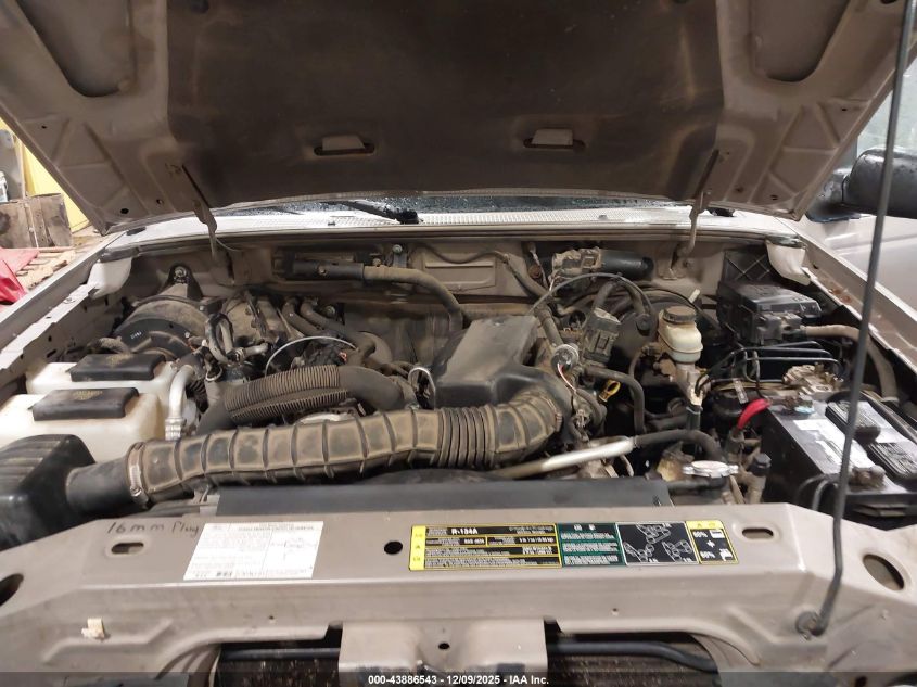 2005 Ford Ranger Edge/Stx/Xl/Xlt VIN: 1FTYR14UX5PA49443 Lot: 43886543