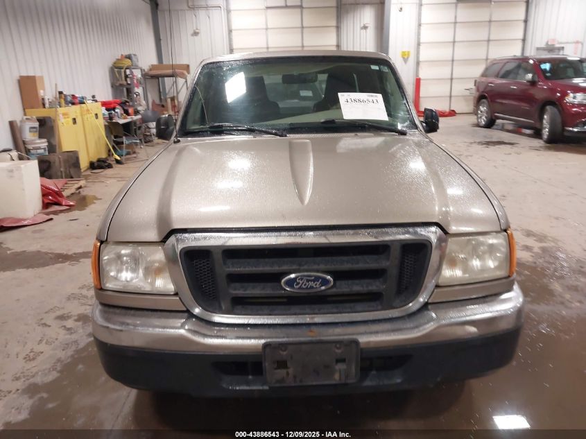 2005 Ford Ranger Edge/Stx/Xl/Xlt VIN: 1FTYR14UX5PA49443 Lot: 43886543