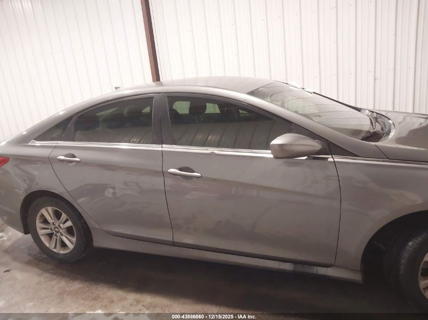 2014 Hyundai Sonata Gls VIN: 5NPEB4AC2EH930489 Lot: 43886560