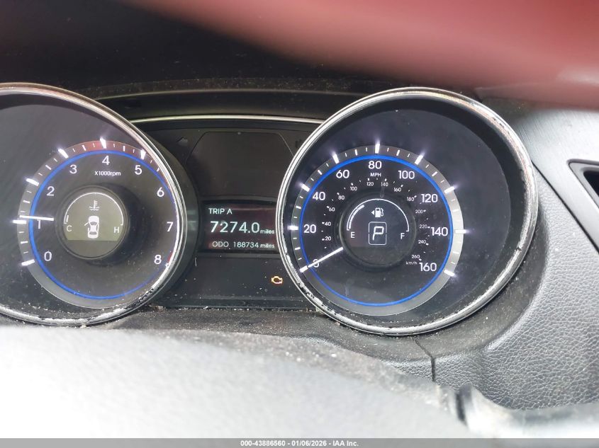 2014 Hyundai Sonata Gls VIN: 5NPEB4AC2EH930489 Lot: 43886560