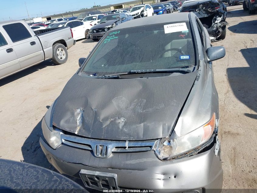 2008 Honda Civic Lx VIN: 2HGFG12628H506340 Lot: 43886566