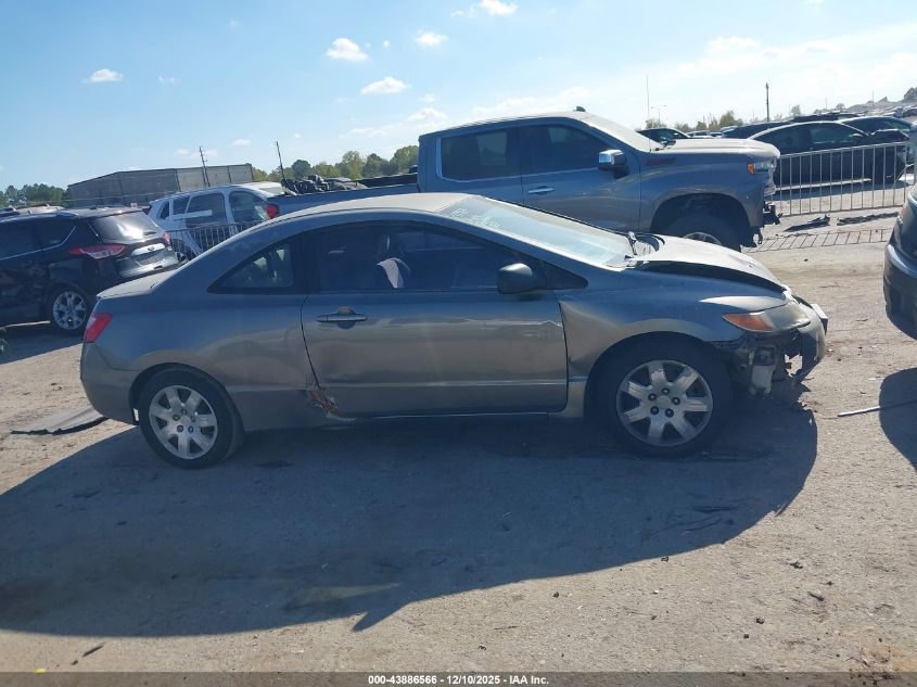 2008 Honda Civic Lx VIN: 2HGFG12628H506340 Lot: 43886566