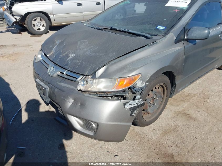 2008 Honda Civic Lx VIN: 2HGFG12628H506340 Lot: 43886566