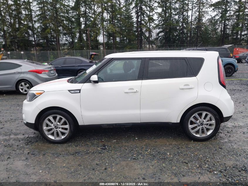 2019 Kia Soul + VIN: KNDJP3A52K7676780 Lot: 43886576