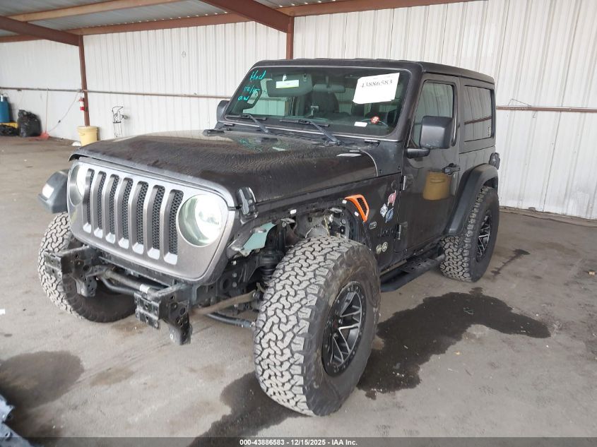 2022 Jeep Wrangler Sport S 4X4 VIN: 1C4GJXAG2NW150034 Lot: 43886583