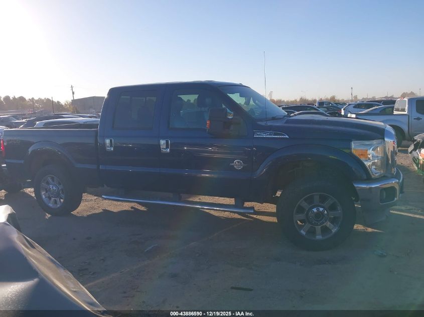 2012 Ford F-250 Lariat VIN: 1FT7W2BT7CEA31690 Lot: 43886590
