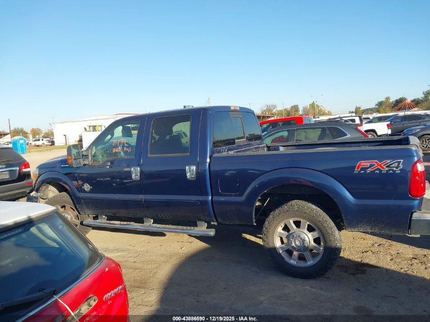 2012 Ford F-250 Lariat VIN: 1FT7W2BT7CEA31690 Lot: 43886590
