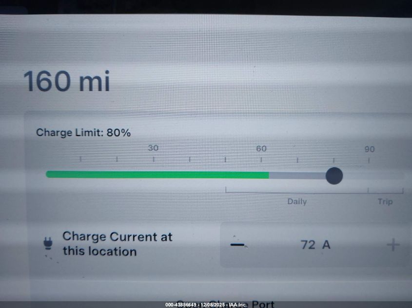 2017 Tesla Model X 100D/75D/90D VIN: 5YJXCAE29HF057719 Lot: 43886649