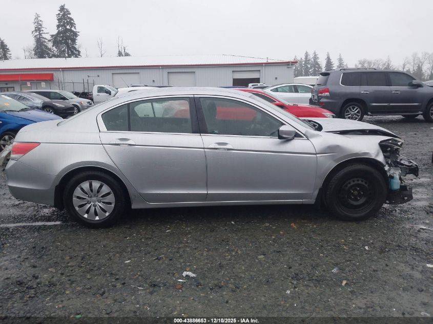 2008 Honda Accord 2.4 Lx VIN: JHMCP26318C047925 Lot: 43886653