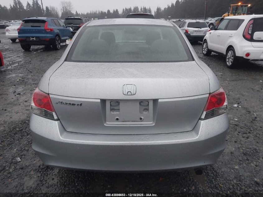 2008 Honda Accord 2.4 Lx VIN: JHMCP26318C047925 Lot: 43886653