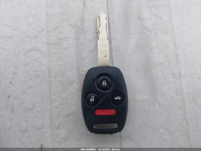 2008 Honda Accord 2.4 Lx VIN: JHMCP26318C047925 Lot: 43886653