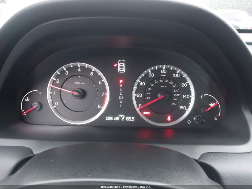 2008 Honda Accord 2.4 Lx VIN: JHMCP26318C047925 Lot: 43886653