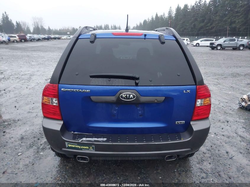 2006 Kia Sportage Ex V6/Lx V6 VIN: KNDJE723567280004 Lot: 43886672