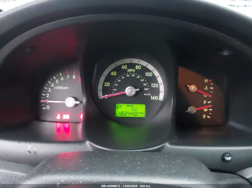 2006 Kia Sportage Ex V6/Lx V6 VIN: KNDJE723567280004 Lot: 43886672