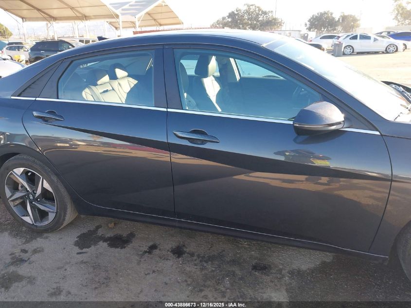 2022 Hyundai Elantra Limited VIN: 5NPLP4AG3NH069237 Lot: 43886673