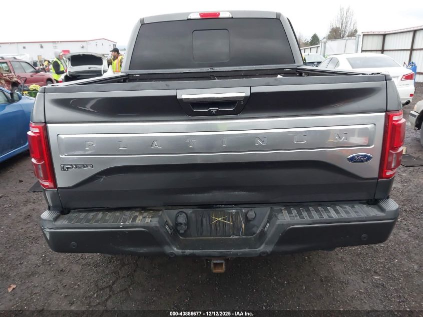 2015 Ford F-150 Platinum VIN: 1FTEW1EG0FFA31898 Lot: 43886677