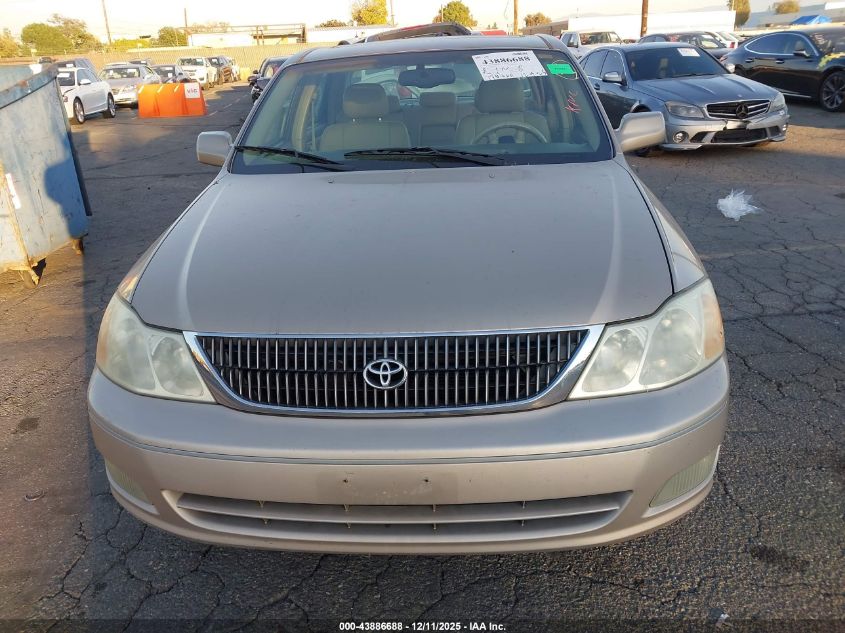 2002 Toyota Avalon Xls VIN: 4T1BF28B32U258755 Lot: 43886688