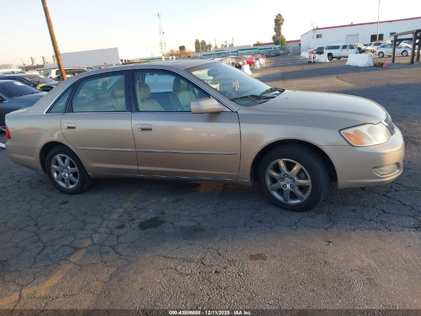 2002 Toyota Avalon Xls VIN: 4T1BF28B32U258755 Lot: 43886688