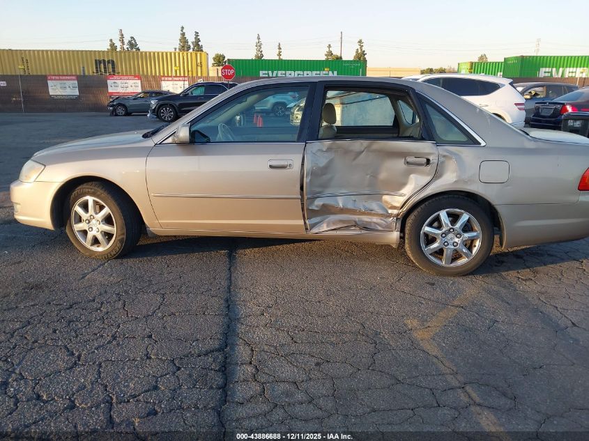 2002 Toyota Avalon Xls VIN: 4T1BF28B32U258755 Lot: 43886688