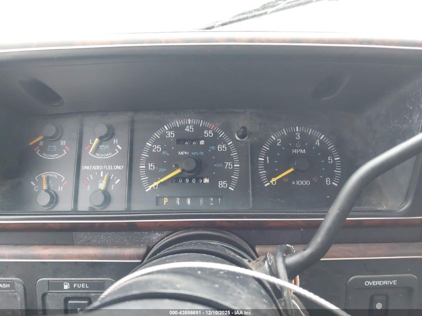 1991 Ford F250 VIN: 2FTHF25H5MCA15216 Lot: 43886691