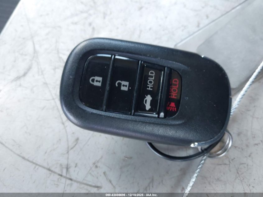 2025 Honda Civic Lx VIN: 2HGFE2F27SH596742 Lot: 43886696