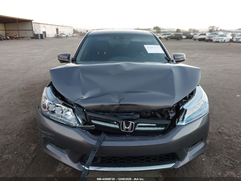 2015 Honda Accord Hybrid Touring VIN: 1HGCR6F74FA009976 Lot: 43886720