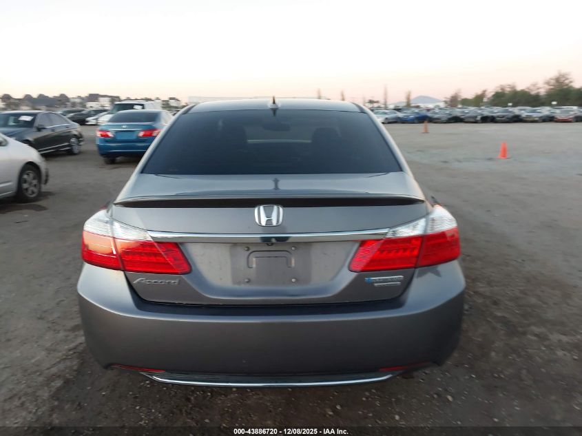 2015 Honda Accord Hybrid Touring VIN: 1HGCR6F74FA009976 Lot: 43886720