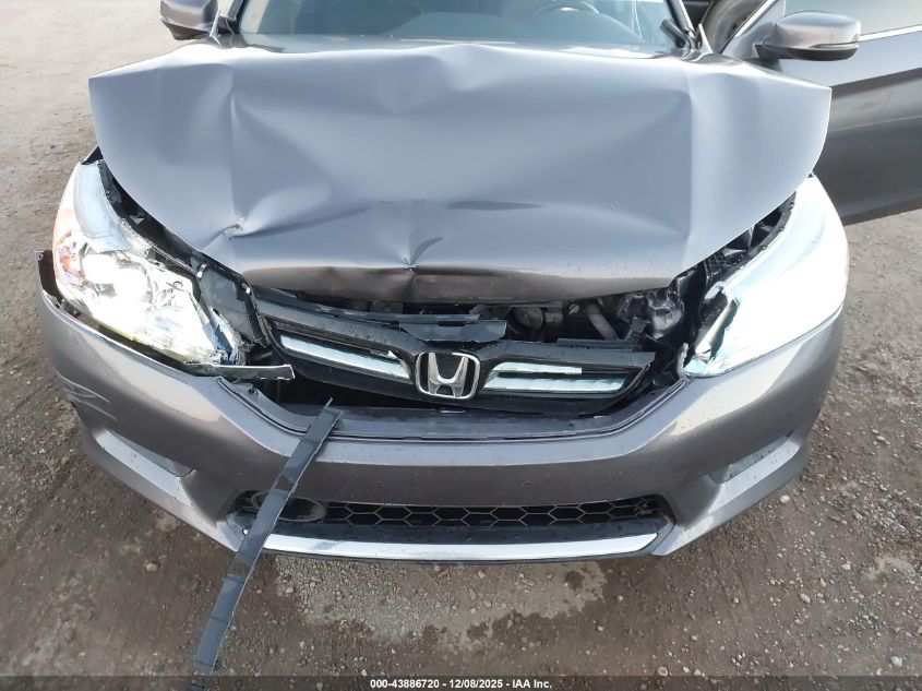 2015 Honda Accord Hybrid Touring VIN: 1HGCR6F74FA009976 Lot: 43886720