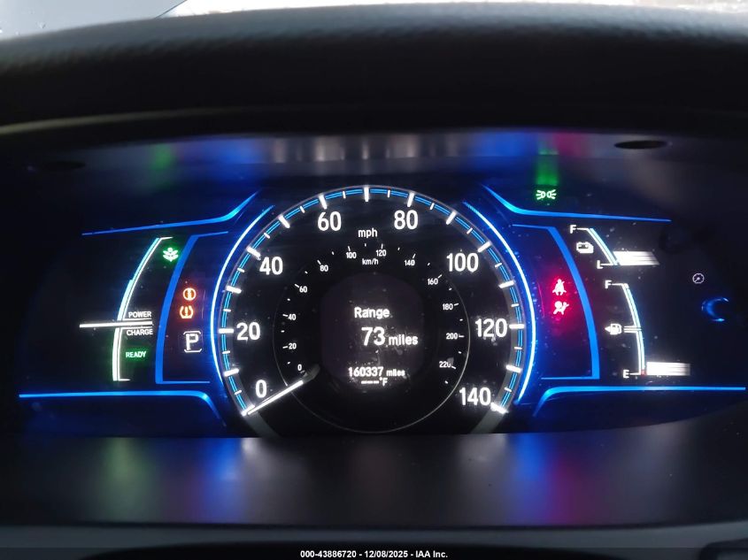 2015 Honda Accord Hybrid Touring VIN: 1HGCR6F74FA009976 Lot: 43886720