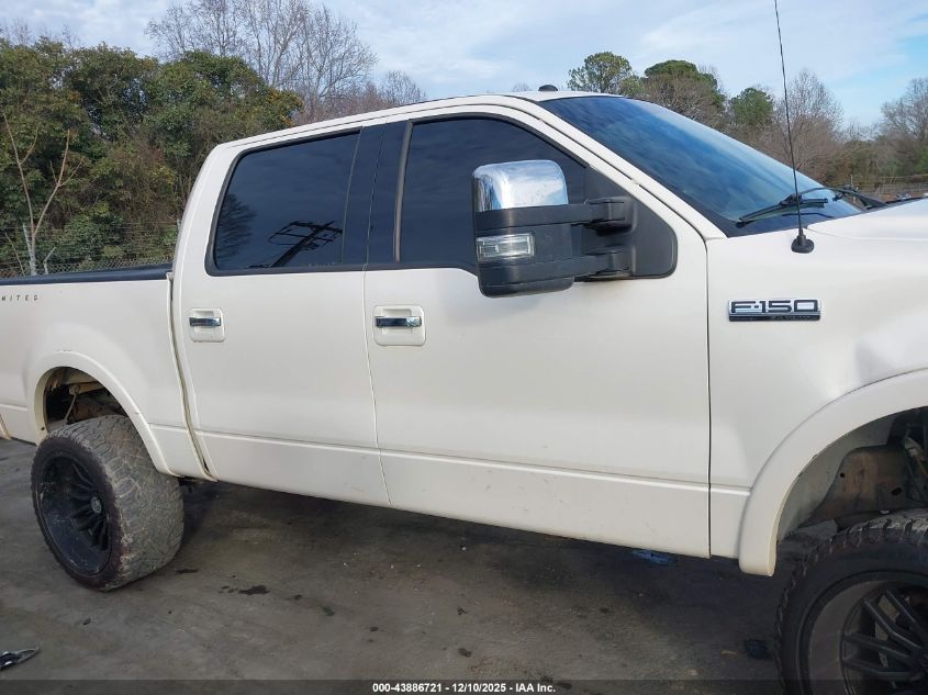 2008 Ford F-150 Harley-Davidson/Limited VIN: 1FTRW14578FA14603 Lot: 43886721