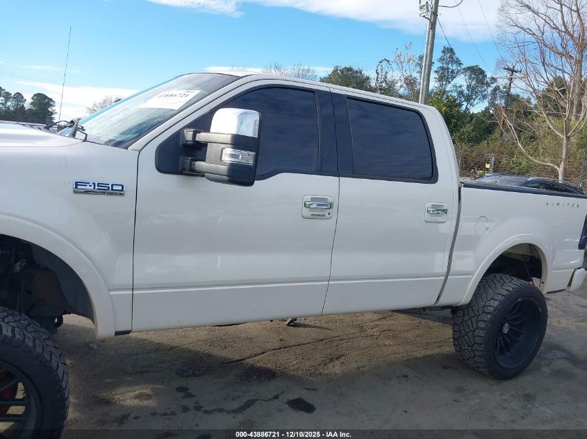 2008 Ford F-150 Harley-Davidson/Limited VIN: 1FTRW14578FA14603 Lot: 43886721