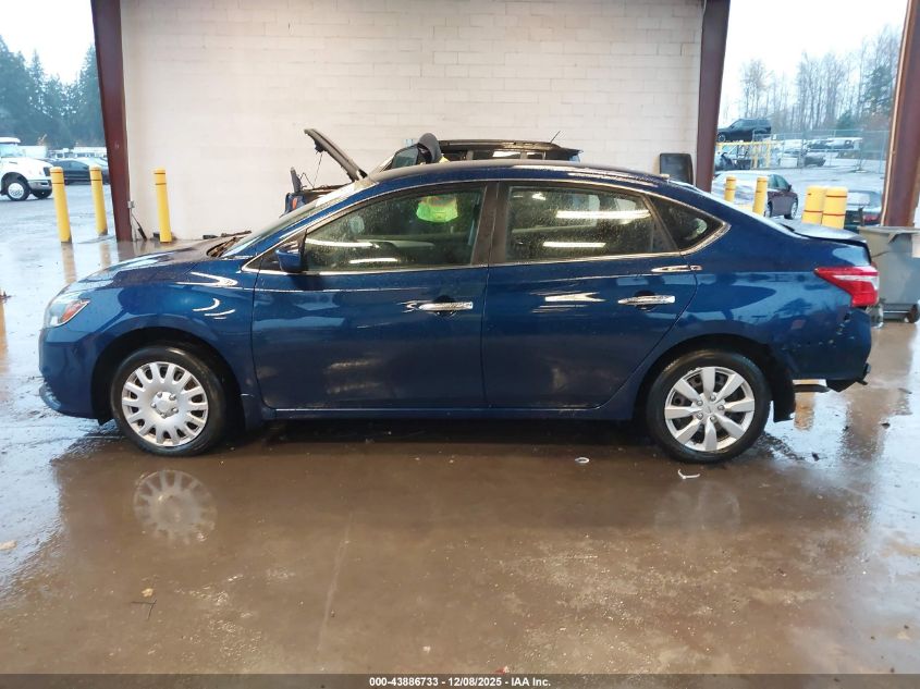 2017 Nissan Sentra S VIN: 3N1AB7AP6HY379593 Lot: 43886733