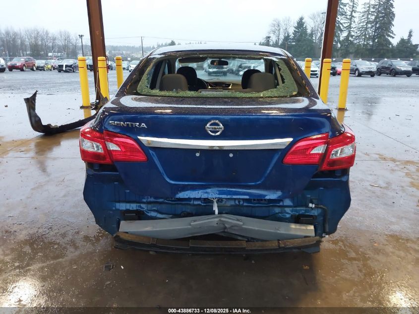 2017 Nissan Sentra S VIN: 3N1AB7AP6HY379593 Lot: 43886733