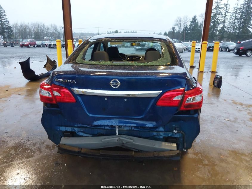2017 Nissan Sentra S VIN: 3N1AB7AP6HY379593 Lot: 43886733