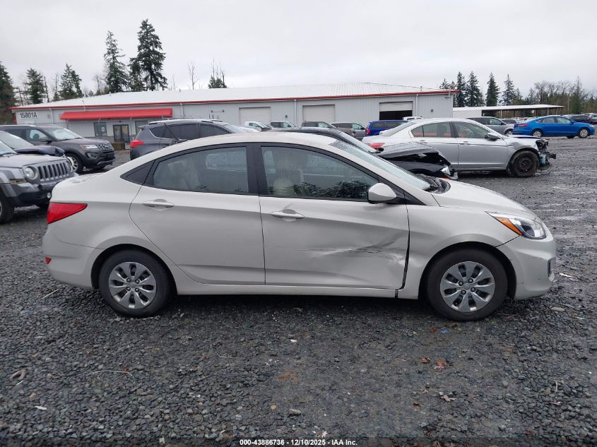 2016 Hyundai Accent Se VIN: KMHCT4AE6GU030432 Lot: 43886736