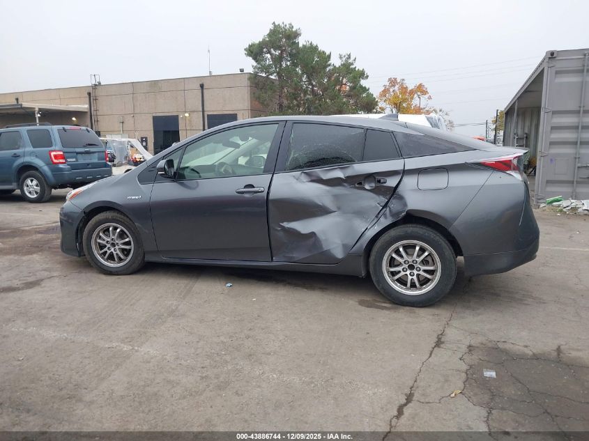 2017 Toyota Prius Two Eco VIN: JTDKARFU4H3029693 Lot: 43886744
