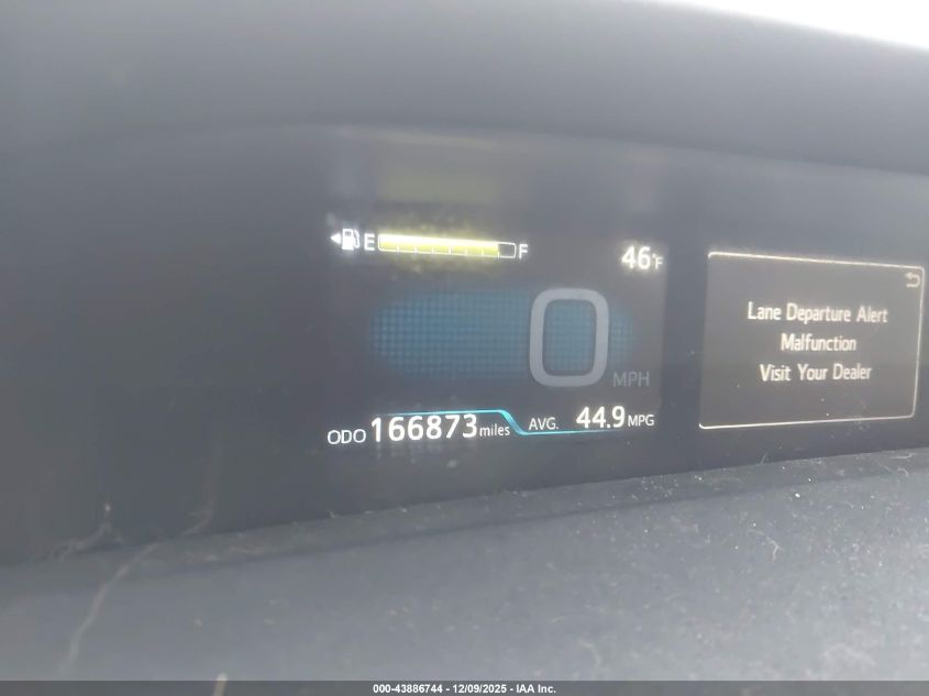 2017 Toyota Prius Two Eco VIN: JTDKARFU4H3029693 Lot: 43886744